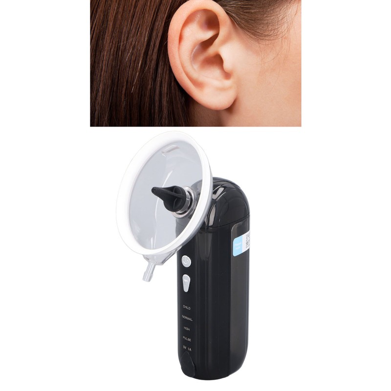 Electric Ear Wax Removal Tool with Ear Cup IPX7 Waterproof