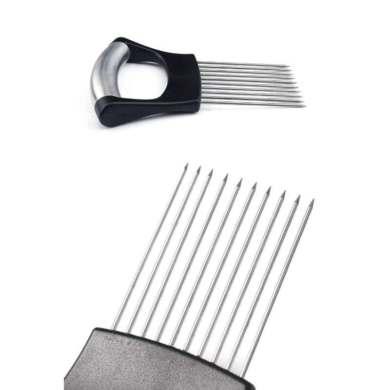 Onion Cutter, Meat Tenderiser Stainless Steel, Avocado Cutter, Onion Holder,
