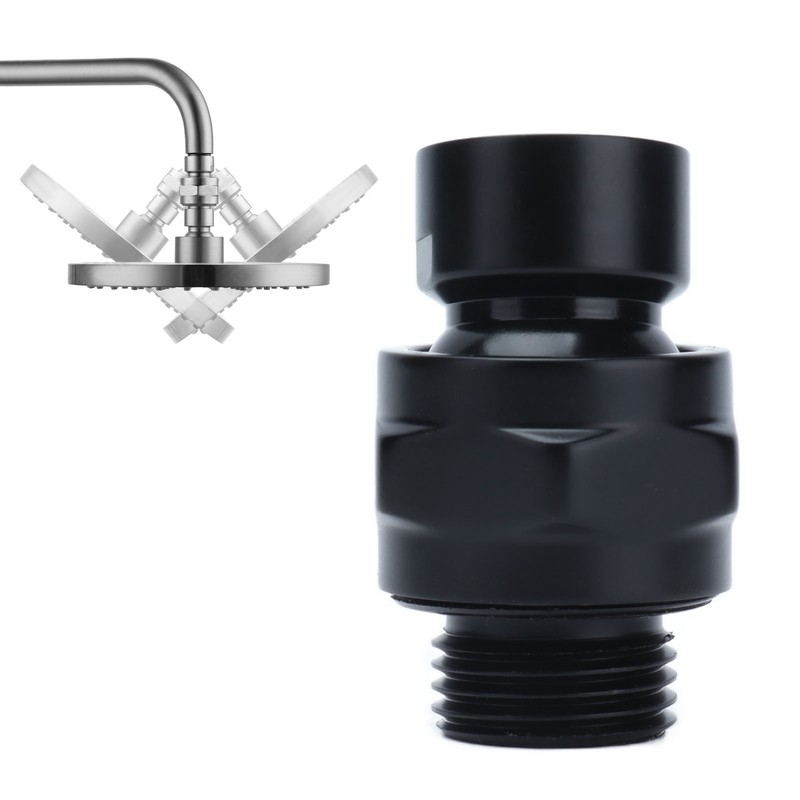 G1/2 Top Shower Adapter Adjustable Copper Shower Head Holder Home