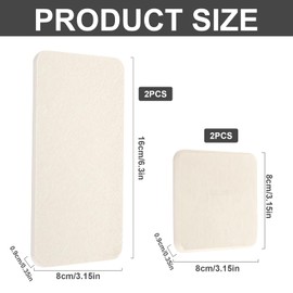 4 Stück Wasserabsorbierende Kieselgur Untersetzer Wasserabsorbierender Stein für Spüle Stein Abtropfmatte Seifenspender Platte Kieselgur Badezimmertablett Untersetzer Stein für Küche Badezimmer