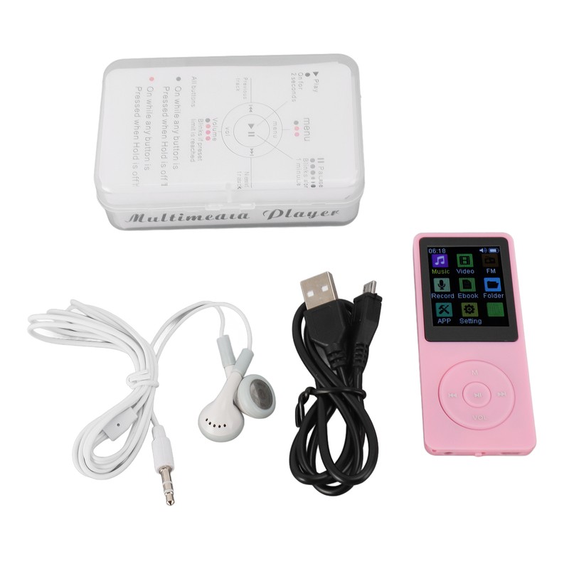 MP3 Player Voice Record Video Playback Bluetooth Function Music Player