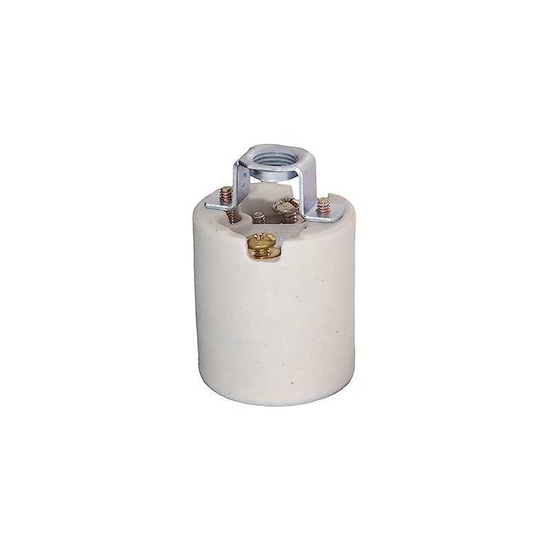 B&P Lamp® Heavy Duty Keyless Porcelain Socket (Imported)