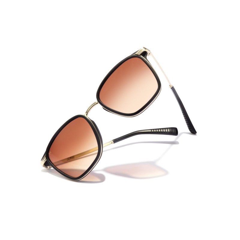 HAWKERS Men's Augusto Fernandez Sunglasses, Gold (Ink Gold)