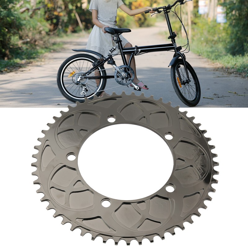 BOLANY ZDP‑04 Folding Bike 54T Chainring Bicycle Positive Negative Teeth