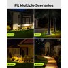 JACKYLED 84-LED Solar Spotlights 5 Lighting Modes 360° Adjustable IP65