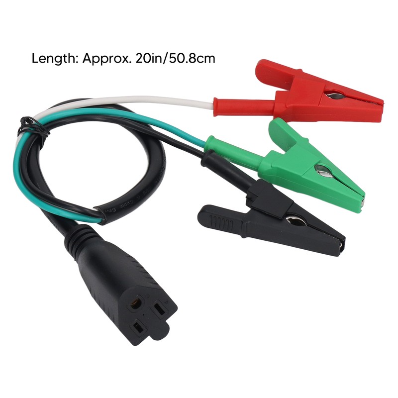 HVAC Adaptor Cord PVC Crocodile Clip Stable Safe HVAC Adaptor