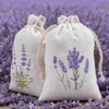 6 Pcs Lavender Bags,Dried Lavender Sachet Empty for Wardrobes and