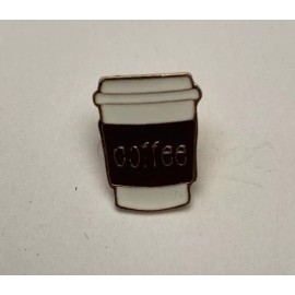 Unbranded Coffee Tumbler Enamel Pin Jewelry