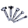 Forstner Drill Bit Set 5pcs Diameter 15/20/25/30/35mm Round Shank with