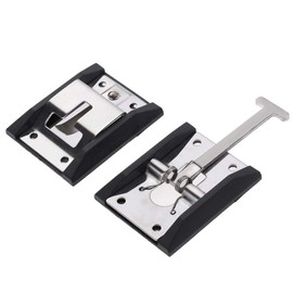VORCOOL 1 Pair T Style Entrance Door Latch RV Door Holder Stainless Steel Entry Door Latch for RV Trailer