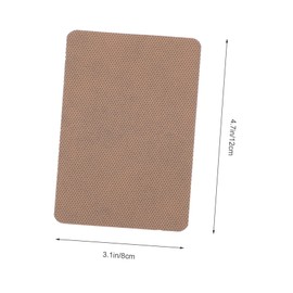 Healeved Body Ginger Pad 100 Pcs Ginger Paste Wormwood Paste Healthcare Stickers Heating Patch Body Stickers Ginger Patches for and Swelling Ginger Foot Pads Ginger Patch Warmer Pads