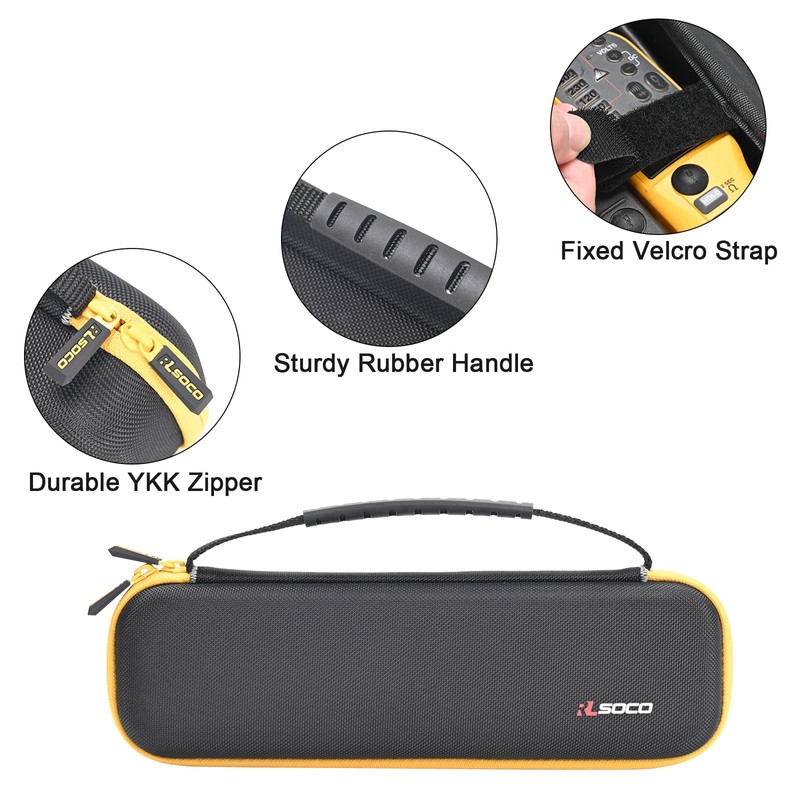 RLSOCO Hard Case for Fluke T90/T110/T130/T150 Voltage Continuity Tester (Case