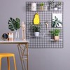 Kaforise Vinyl Dipped Wire Wall Grid Panel, Multifunction Photo Hanging