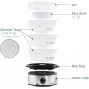 Elite Gourmet Electric Food Vegetable Steamer w/ BPA-Free 3 Tier
