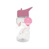 PRISTINE ENTERPRISE KIDS WATER BOTTLE WITH STRAW-FLIP NOZZLE-BPAFREE-CARRY HANDLE-SCREW ON LID- 400 ML-RAINBOW-UNICORN-SPACE-DINOSAURS ASSORTED DESIGNS (UNICORN)