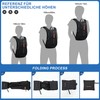 BECOJADDE 15L Hiking Backpack Men's Small Backpack Women's Lightweight Daypack