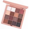 16 Color Eyeshadow Matte Eye Makeup, Waterproof, High Coloring, Glitter,