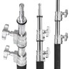 Flashpoint 10' C Light Stand on Turtle Base Kit with