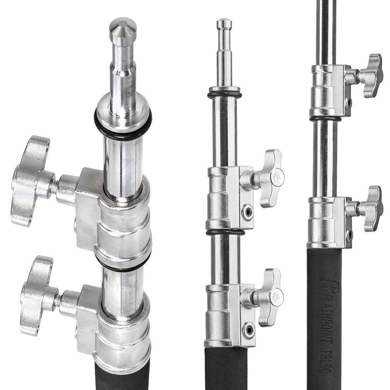Flashpoint 10' C Light Stand on Turtle Base Kit with
