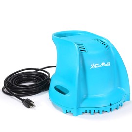 XtremepowerUS 75165 1/3 HP Motor 300W Automatic Swimming Pool Cover Submersible Pump, Blue