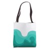Sea Wave Abstract Art Ocean Aesthetic Waves Tote Bag