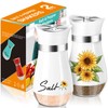 Arrozon Sunflower Salt and Pepper Shakers Set - 4oz Farmhouse