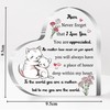 Mom Gifts Mommy Present Mother's Day Gift 2PC Set Acrylic