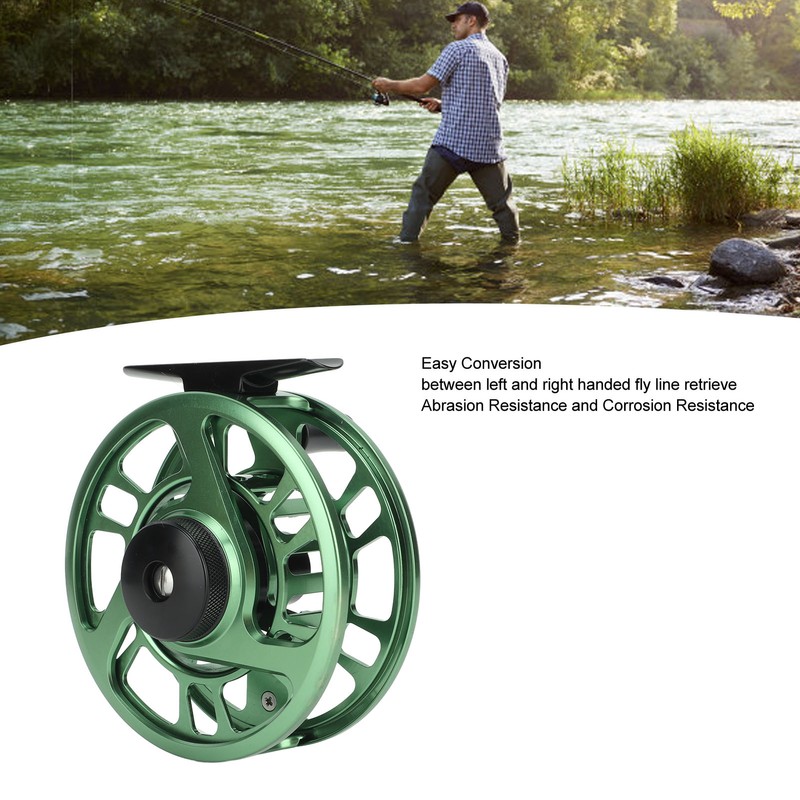 Fly Fishing Reel Large Arbor Fly Reel Smooth Casting Fly
