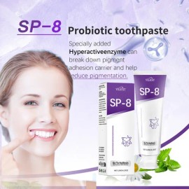 Pasta Dental Blanqueadora Con Probióticos Sp-8 120g 2pcs