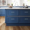 NISUOIEN 40 Pack Kitchen Cabinet Handles Drawer Pulls Brushed Nickel
