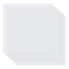Hcskoss 10Pcs Clear Mylar Stencil Sheets Clear Plastic Sheet Stencils