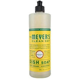 Mrs Meyers 17423 16 Oz Honeysuckle Liquid Dish Soap