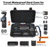 LEKUFEE Travel Waterproof Hard Case Compatible with DJI Osmo Pocket
