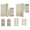 Murakoshi Seiko DH-5 3-Dimensional Adjustable Hinge, For Interior Doors, Hinge
