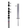 Flagpole-To-Go 20’ Beach & Backyard Flagpole Kit with Portable Aluminum