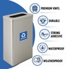 Sticky Expressions | Recycle Stickers for Trash Bins (4 Pack)