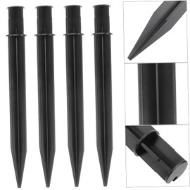 8pcs Candy Cane Spike Pathway Lights Stake Pathway Spike Markers Lamps Pole Landscape Spike Light Garden Stakes Lights Landscape Yard Outdoor Christmas Lights Yard Stick Led Aisle