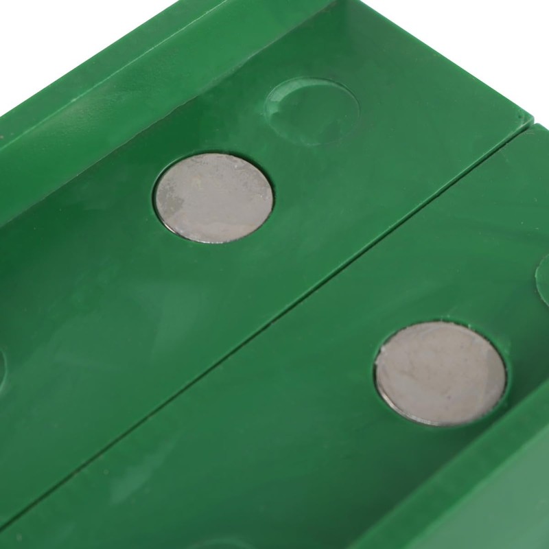Durlo Magnetic Vise Jaws 5 Inch Magnet U-Grooves Soft Rubber