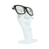 JewelryNanny Artsy Face Eyeglass Holder Stand - Sculpted Nose for