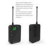 Wireless Ear Monitoring System 2.4G Stereo 164ft Auto Pairing Transmitter