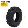 Set of 2 ATV/UTV Tire 25x8-12 Tires, 6 PR 43F