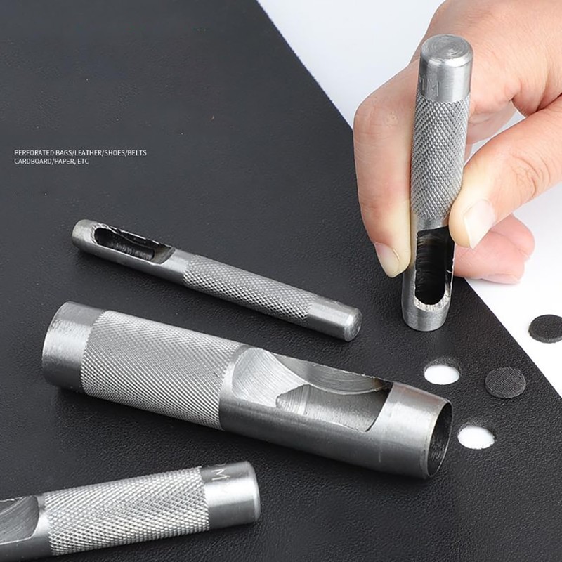 Leathe Punch Set Heavy Duty Round Hole Punch Set Leather