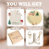 Lawrence Frames Baby First Christmas Gift DIY Wooden Footprint Frame