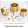 sourcing map 20Pcs Sleeve Bearings, 6mm Bore x 8mm OD