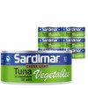 Sardimar Chunk Light Tuna ( Vegetables- Pack of 6 )