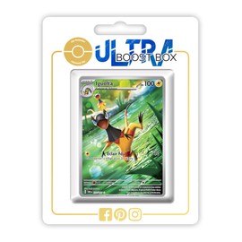 Iguolta (Elezard) 177/167 Secret Alternative Pokémon Gallery - Ultraboost X Écarlate et Violet 6 - Mascarade Crépusculaire Box with 10 French Pokémon Cards