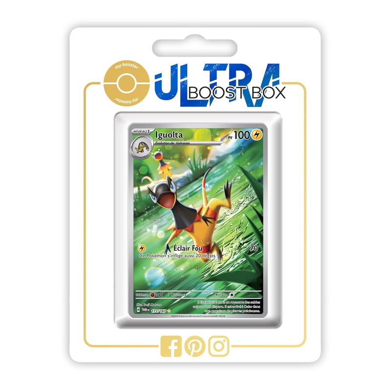 Iguolta (Elezard) 177/167 Secret Alternative Pokémon Gallery - Ultraboost X