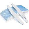 Nail File Set for Acrylic Nail Files, 100/100 Grit (12