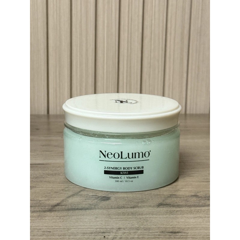 Neolumo 2-Synergy Body Scrub Kiwi, Vitamin C, Vitamin E 10.5oz