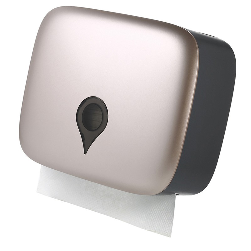 No Drilling Wall Mounted C-fold Hand Towel Dispenser Hanging Toilet